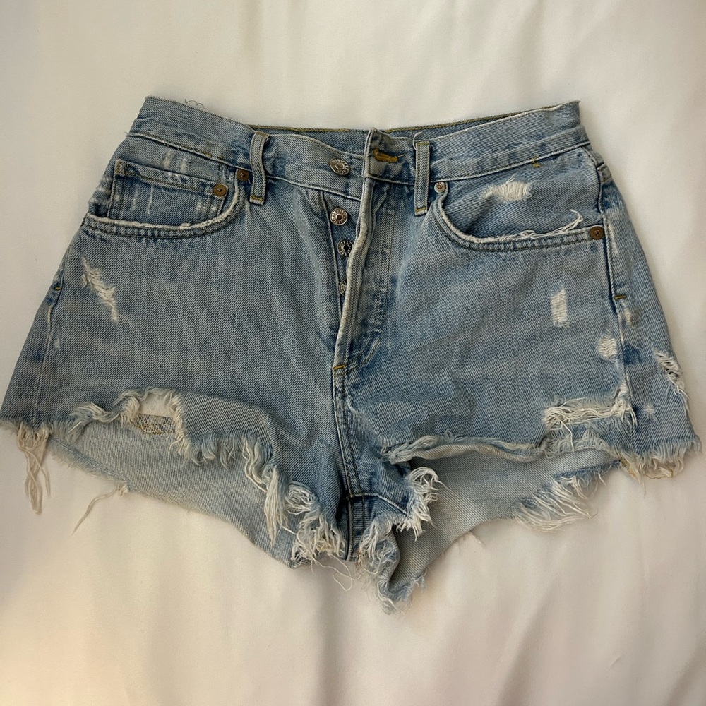AGOLDE Parker Vintage Cutoff Short size 25 *ALTERED TO FIT SIZE 24*